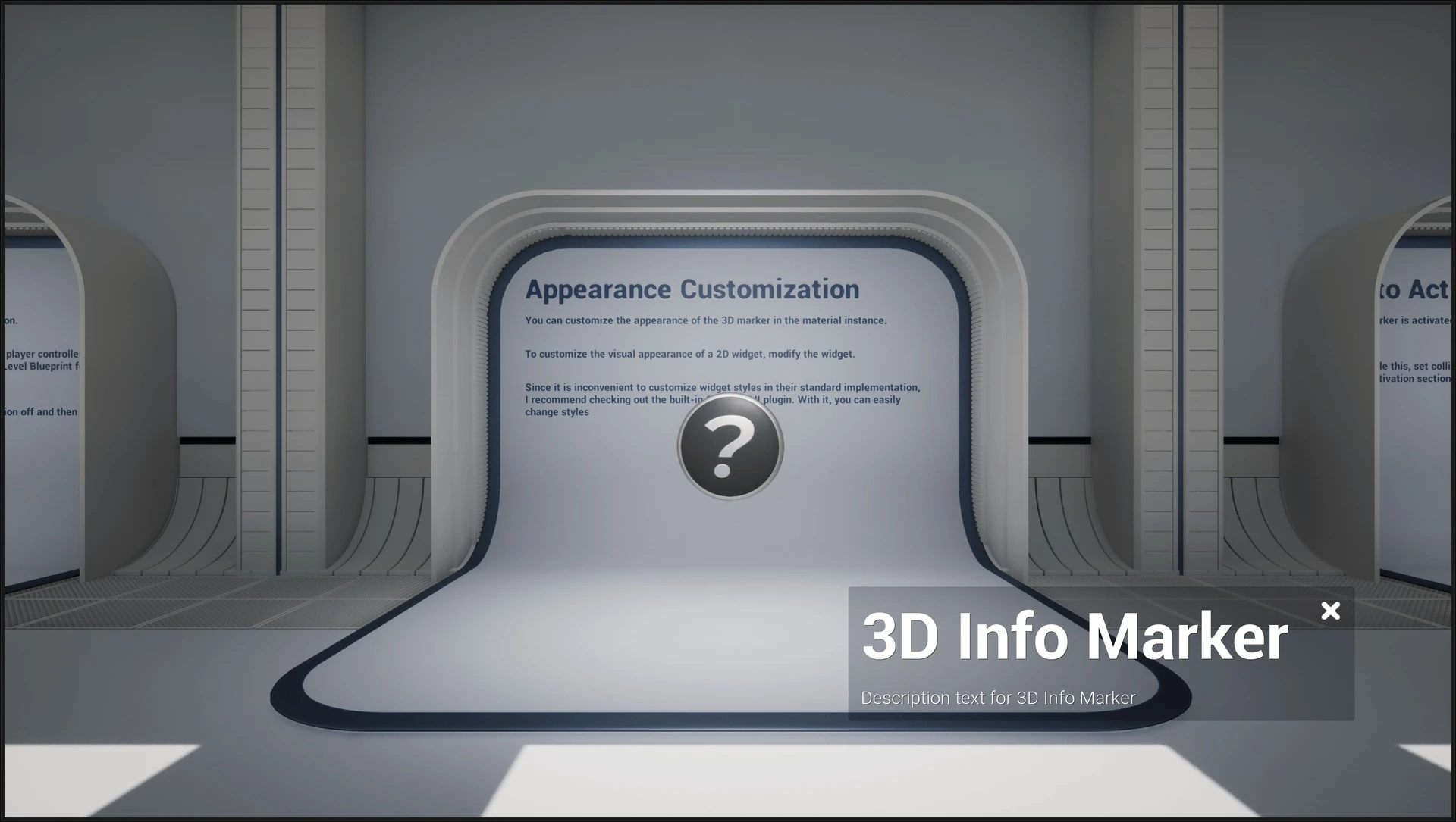 Info Marker appearance customization