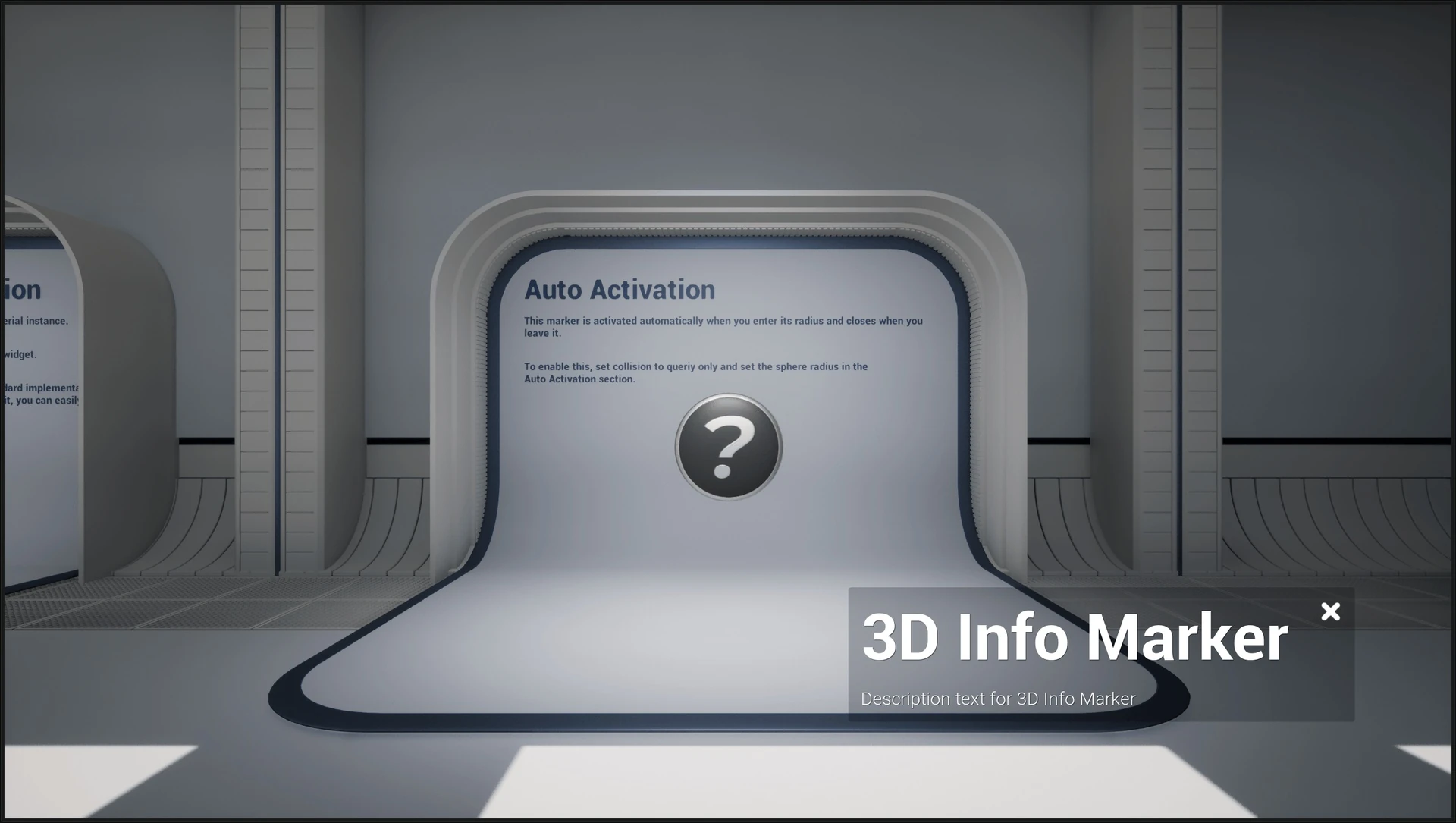Info Marker auto activation